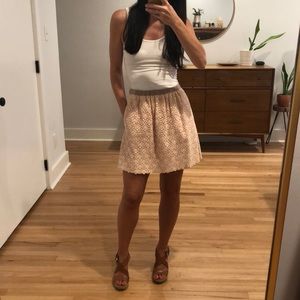 J Crew lace skirt